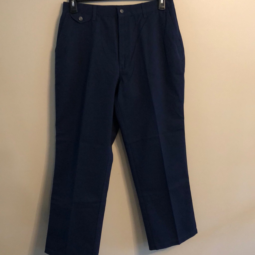 Men’s Navy Dress Pants 34wx29l